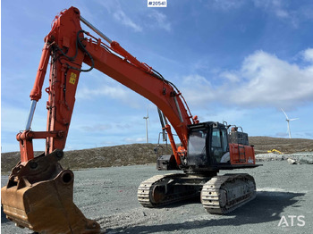 Pelle Hitachi zx530LCH-6 gravemaskin m/ graveskuffe. SE VIDEO: photos 2