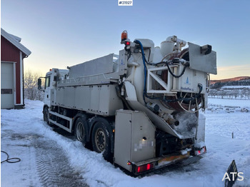 Camion vidangeur MAN TGA 26.430 6x2 sug-/spylebil m/ Maskoflex påbygg. SE VIDEO.: photos 4