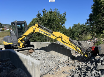 Pelle sur chenille New Holland E55B: photos 3