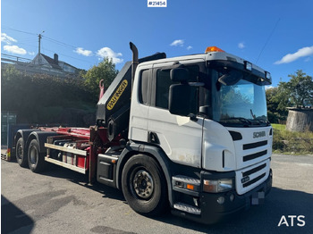 Camion grue SCANIA P 340