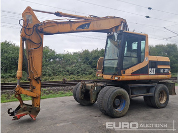 Pelle sur pneus CATERPILLAR M315