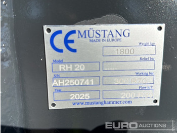 Accessoire pour Pelle Unused 2025 Mustang RH20: photos 5 Accessoire pour Pelle Unused 2025 Mustang RH20: photos 5