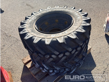 Pneu Michelin 15R 22.5XF Tyres & Rim to suit Haulotte HA20/25 (2 of): photos 5