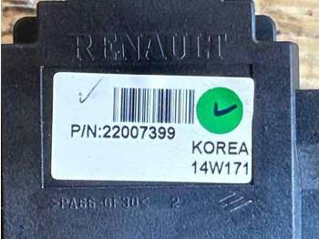 Cabine et intérieur pour Camion RENAULT LEVER SWITCH 7422007399: photos 3