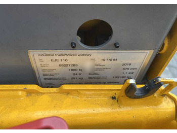 Transpalette Jungheinrich EJE116: photos 4