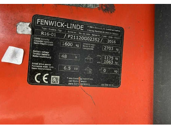 Chariot à mât rétractable Linde R16-01: photos 4 Chariot à mât rétractable Linde R16-01: photos 4