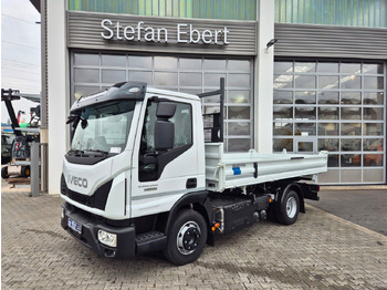 Camion benne Iveco Eurocargo ML80E21 Meiller Kipper 2x AHK 3 Sitze: photos 4