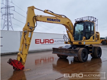 Pelle sur pneus KOMATSU PW148-10