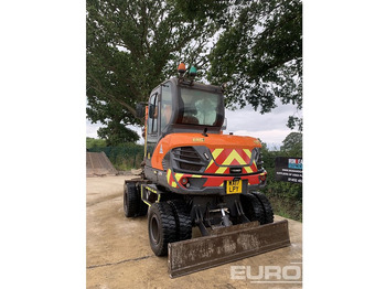 Pelle sur pneus 2017 Doosan DX57W-5: photos 2