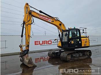 Pelle sur chenille JCB