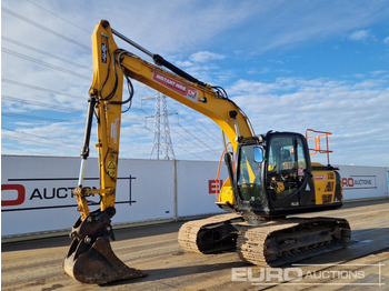 Pelle sur chenille JCB