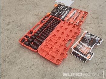 Équipement de garage 32pc 1/2 Socket Set, 53pc Socket & Bit Set: photos 3