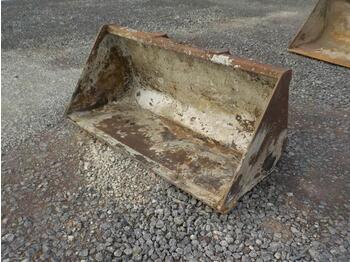 Godet 60" Scott Front Loading Bucket to suit JCB Telehandler: photos 1