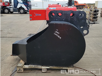 Godet neuf Concrete Pouring Bucket 80mm Pin to suit 20 Ton Excavator: photos 2
