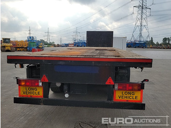 Semi-remorque plateau M&G Tri Axle Flatbed Trailer, Twist Locks: photos 4