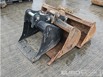 Godet Rhinox 60" Ditching, 36", 24" Digging Bucket 45mm Pin to suit 4-6 Ton Excavator: photos 3 Godet Rhinox 60" Ditching, 36", 24" Digging Bucket 45mm Pin to suit 4-6 Ton Excavator: photos 3