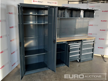 L'équipement de construction Unused Boss 2.6m 9 Drawer, 5 Cabinet Tool Station: photos 5