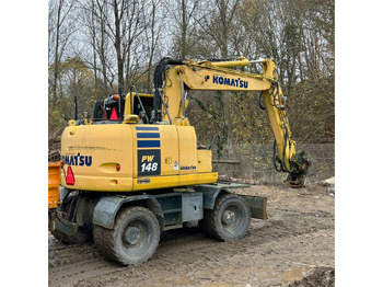 Pelle sur pneus KOMATSU PW148-10