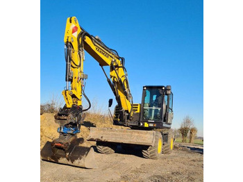 Pelle sur pneus Yanmar B 110 W: photos 3