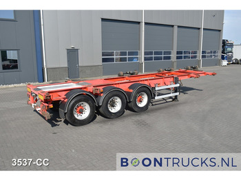 Semi-remorque porte-conteneur/ Caisse mobile BURG