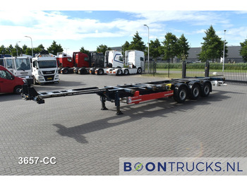 Semi-remorque porte-conteneur/ Caisse mobile Krone SD BOX LINER | 2x20-40-45ft HC * LIFT AXLE * BPW/DISC * EXTENDABLE REAR * 10x AVAILABLE: photos 4