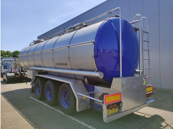 Semi-remorque citerne Burg 26165 liter Tankoplegger 1 kamer MET RVS Pomp: photos 2 Semi-remorque citerne Burg 26165 liter Tankoplegger 1 kamer MET RVS Pomp: photos 2