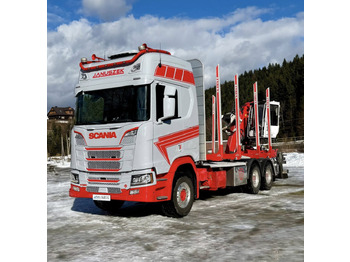 Camion grumier SCANIA R 580