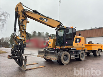 Pelle sur pneus CATERPILLAR M316F