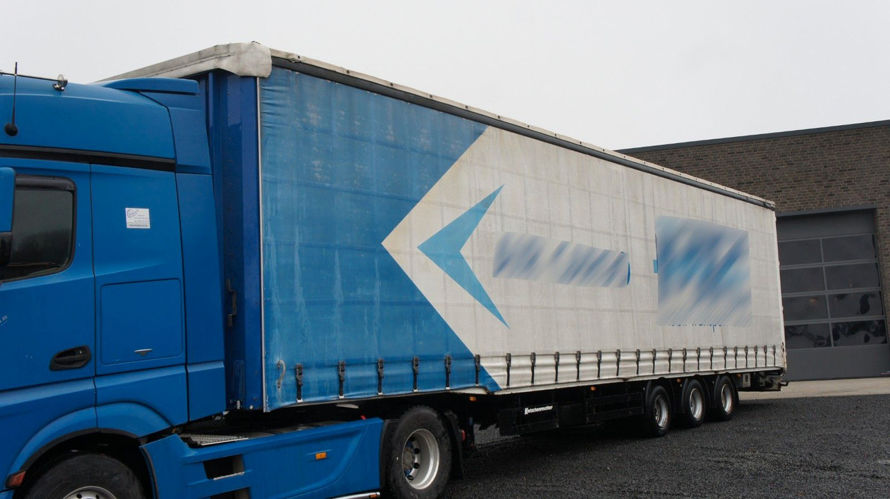 Kotschenreuther SPM 324 Roller Bed Air Doppelbereifung BPW Mega - Semi-remorque rideaux coulissants: photos 1 Kotschenreuther SPM 324 Roller Bed Air Doppelbereifung BPW Mega - Semi-remorque rideaux coulissants: photos 1