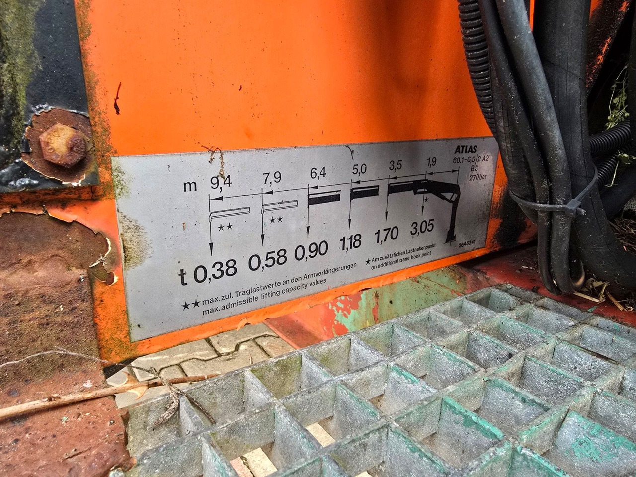 Kran Ladekran Atlas 60.1 - 6,5 / A2 Abrollcontai - Camion ampliroll, Camion grue: photos 3 Kran Ladekran Atlas 60.1 - 6,5 / A2 Abrollcontai - Camion ampliroll, Camion grue: photos 3