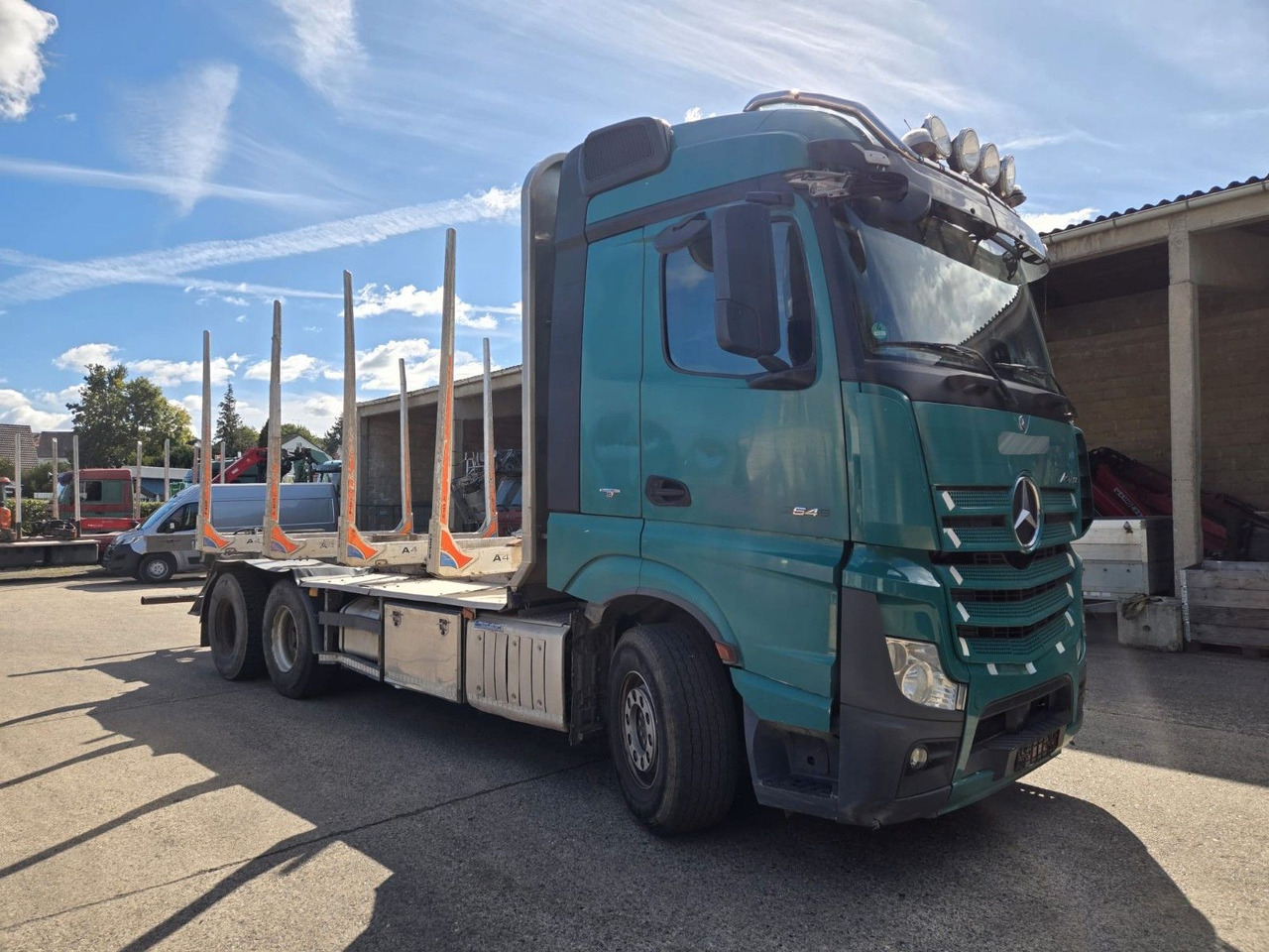 Mercedes-Benz Actros 2645 Holztransporter ohne Kran - Camion grumier: photos 2 Mercedes-Benz Actros 2645 Holztransporter ohne Kran - Camion grumier: photos 2