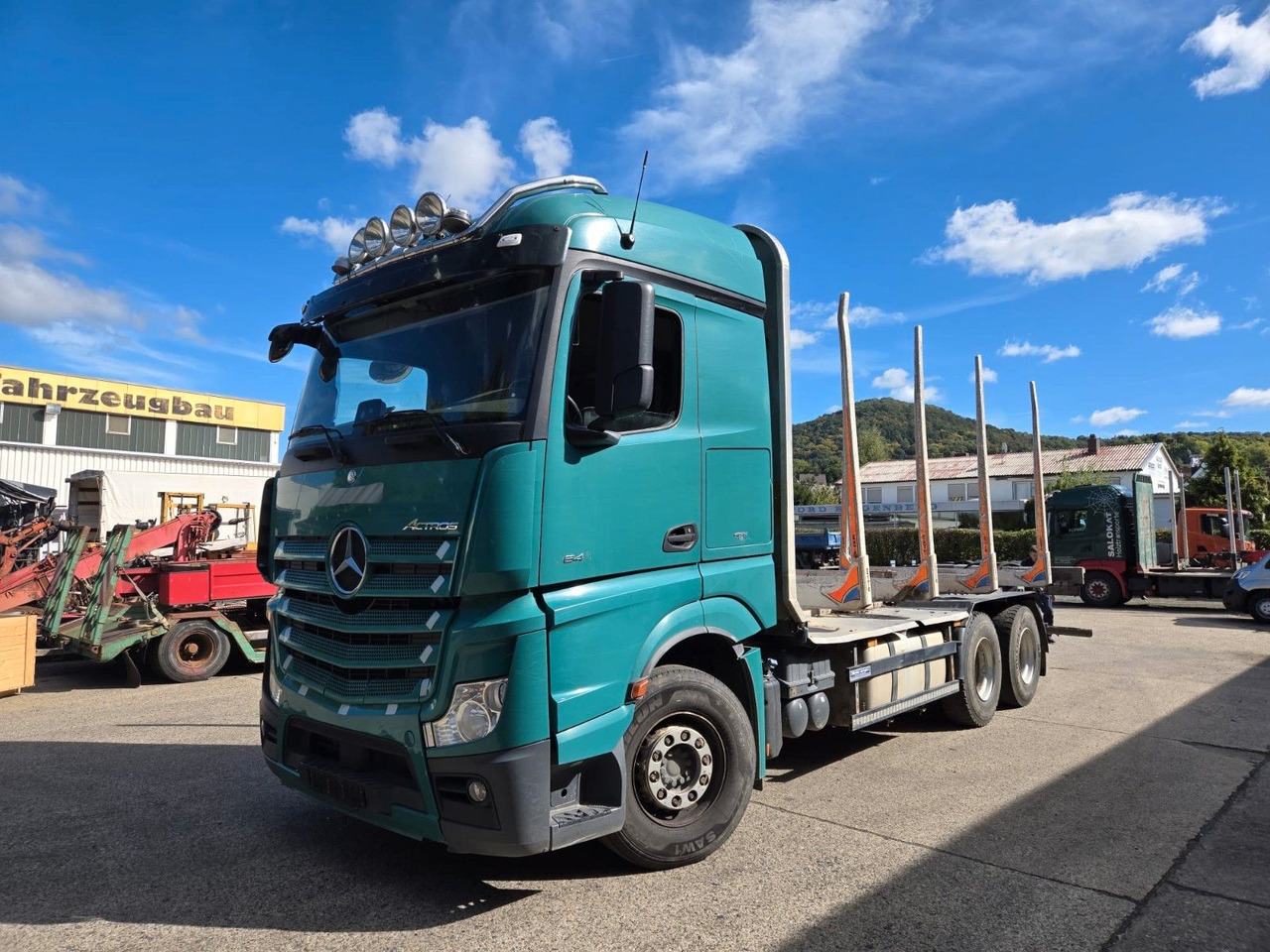 Mercedes-Benz Actros 2645 Holztransporter ohne Kran - Camion grumier: photos 1 Mercedes-Benz Actros 2645 Holztransporter ohne Kran - Camion grumier: photos 1