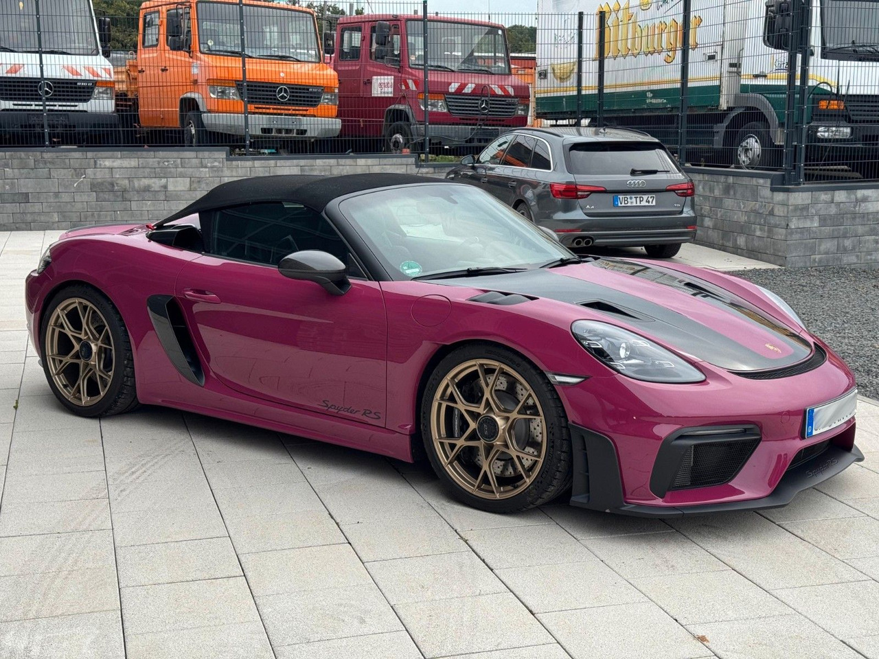 Porsche Boxster 718 Spyder RS WEISSACH LIFT - Cabriolet: photos 5 Porsche Boxster 718 Spyder RS WEISSACH LIFT - Cabriolet: photos 5