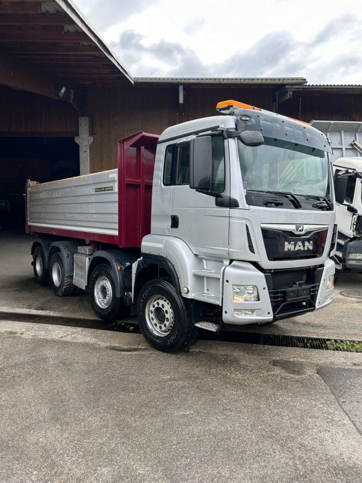 MAN TGS 41.500 8x4 Meiler Kipper - Camion benne: photos 1 MAN TGS 41.500 8x4 Meiler Kipper - Camion benne: photos 1