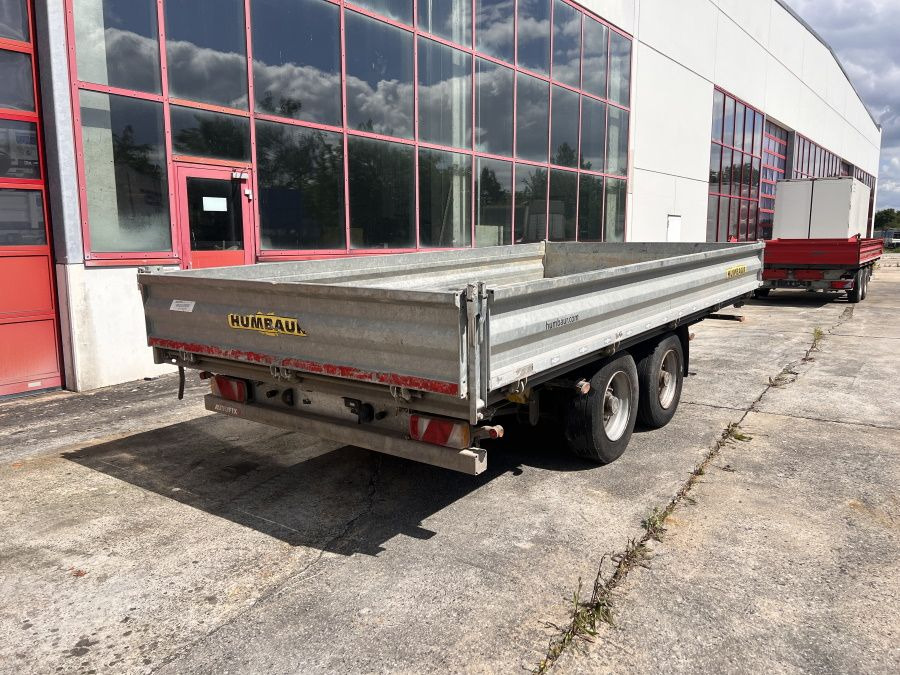 Humbaur htk105024 Tandemkipper- Tieflader - Remorque benne: photos 4 Humbaur htk105024 Tandemkipper- Tieflader - Remorque benne: photos 4