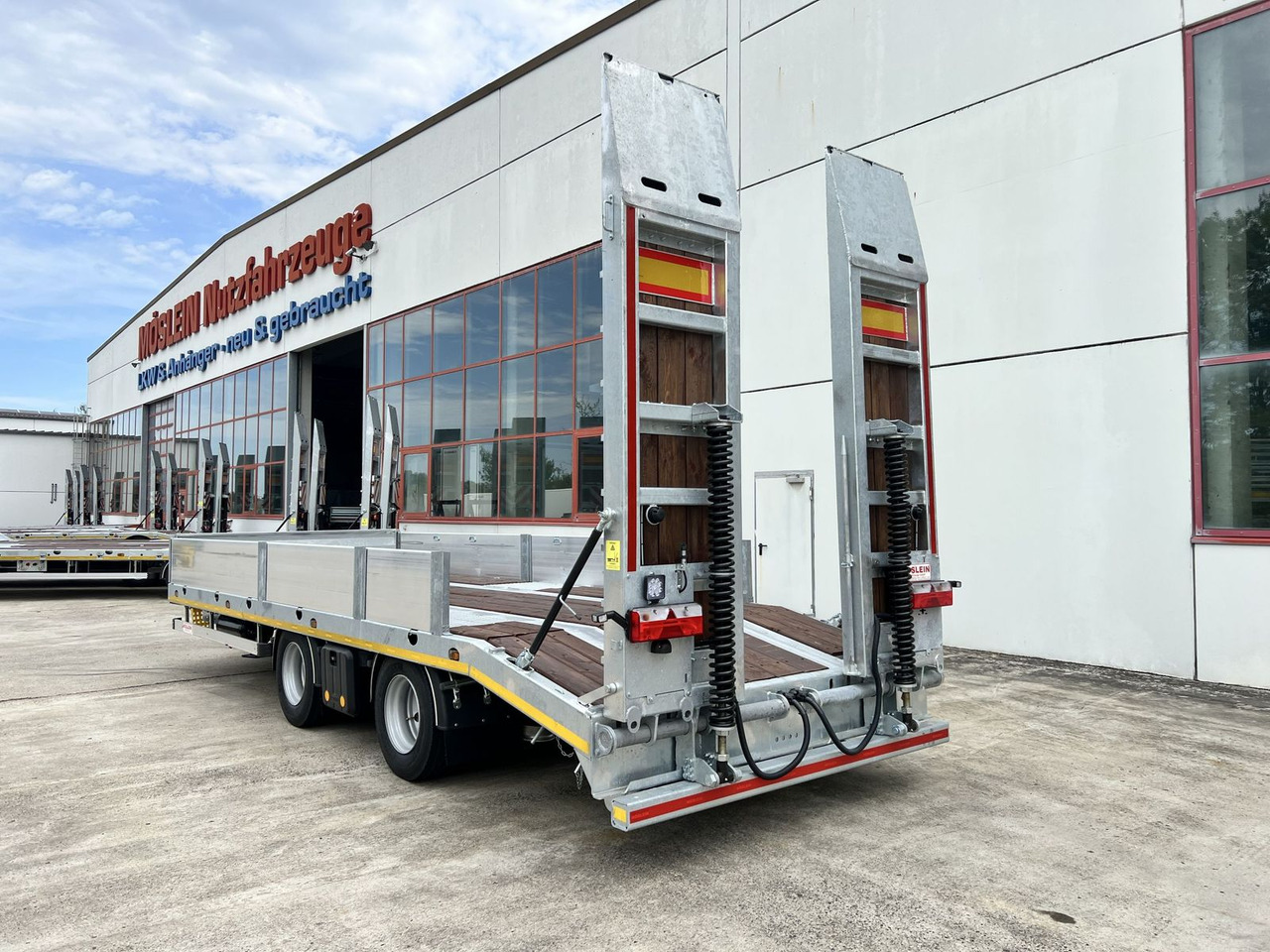 Möslein 21 t Tandemtieflader, Luftgefedert, NEU - Remorque porte-engin surbaissée: photos 3 Möslein 21 t Tandemtieflader, Luftgefedert, NEU - Remorque porte-engin surbaissée: photos 3