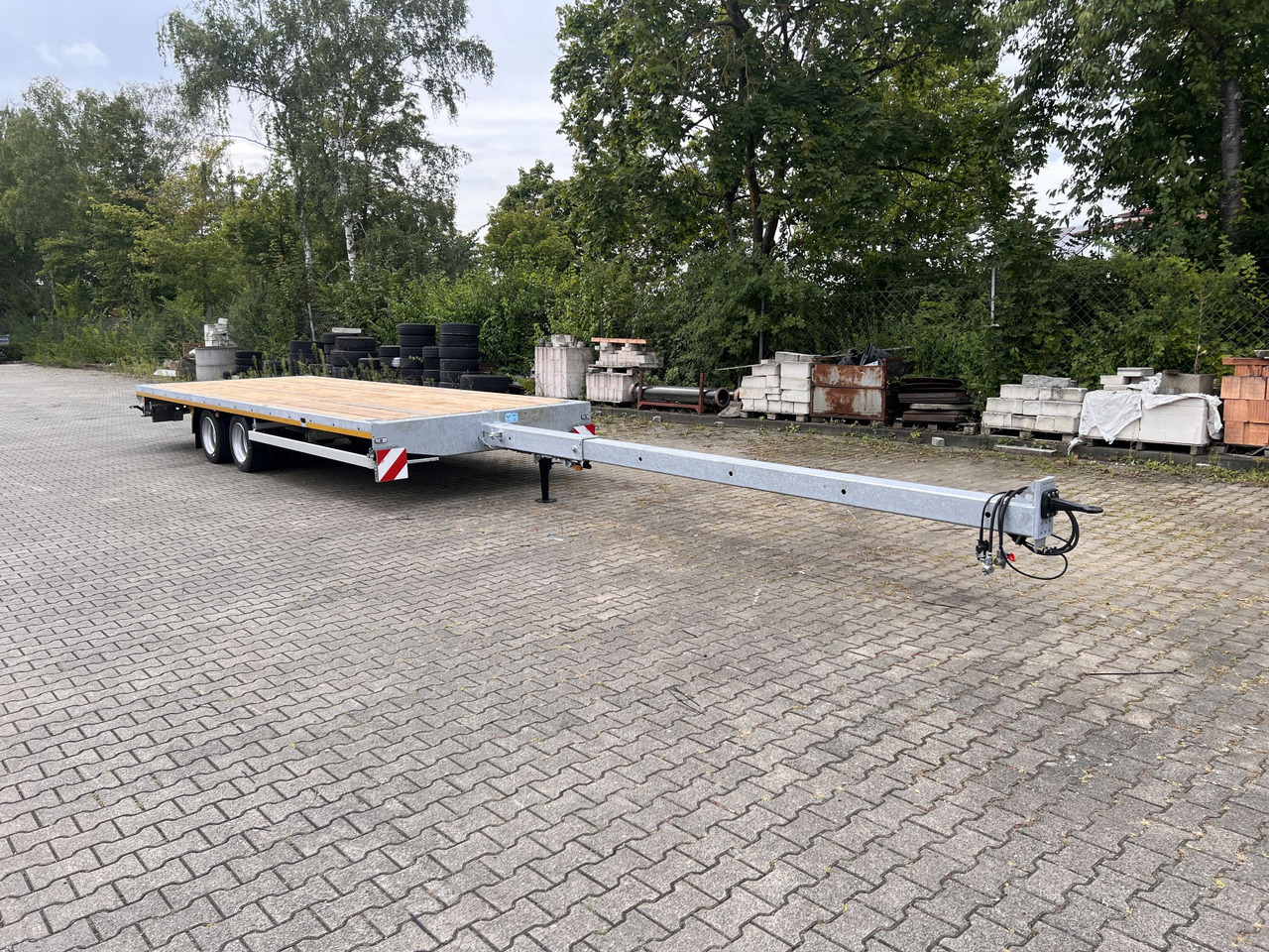 Möslein THT 11 G Ausziehbar 11,9 t Tandemanhänger- Tieflader, ausziehbar - Remorque plateau: photos 5 Möslein THT 11 G Ausziehbar 11,9 t Tandemanhänger- Tieflader, ausziehbar - Remorque plateau: photos 5