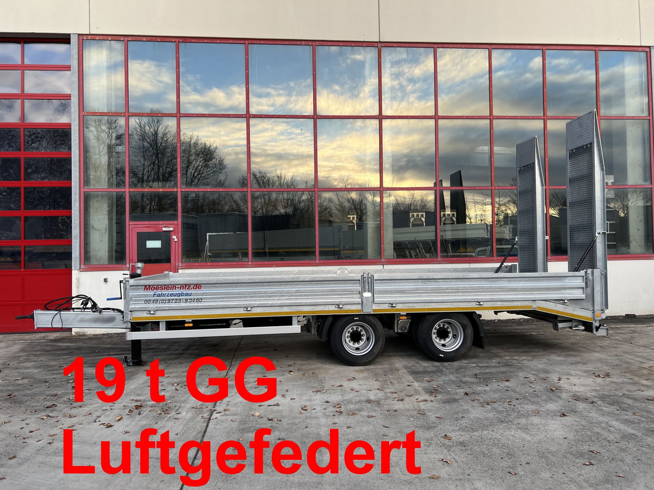 Möslein TTO 19 19 t Tandemtieflader,Neufahrzeug - Remorque porte-engin surbaissée: photos 1 Möslein TTO 19 19 t Tandemtieflader,Neufahrzeug - Remorque porte-engin surbaissée: photos 1
