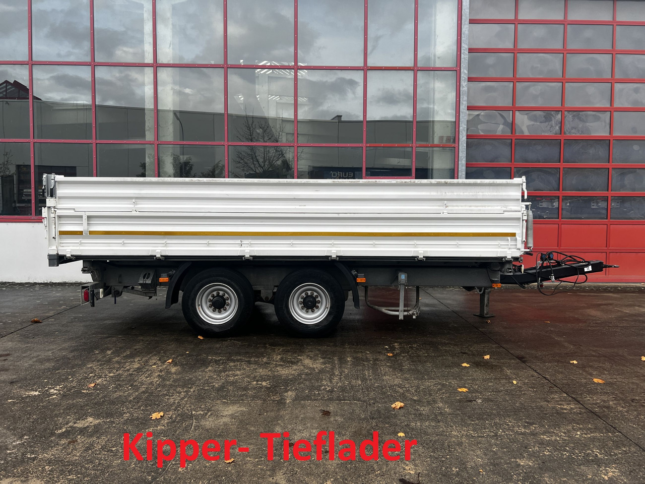 Schmid Fahrzeugbau DK 135 AR  13,5 t Tandemkipper mit Aufsatzbordwänden - Remorque benne: photos 1 Schmid Fahrzeugbau DK 135 AR  13,5 t Tandemkipper mit Aufsatzbordwänden - Remorque benne: photos 1