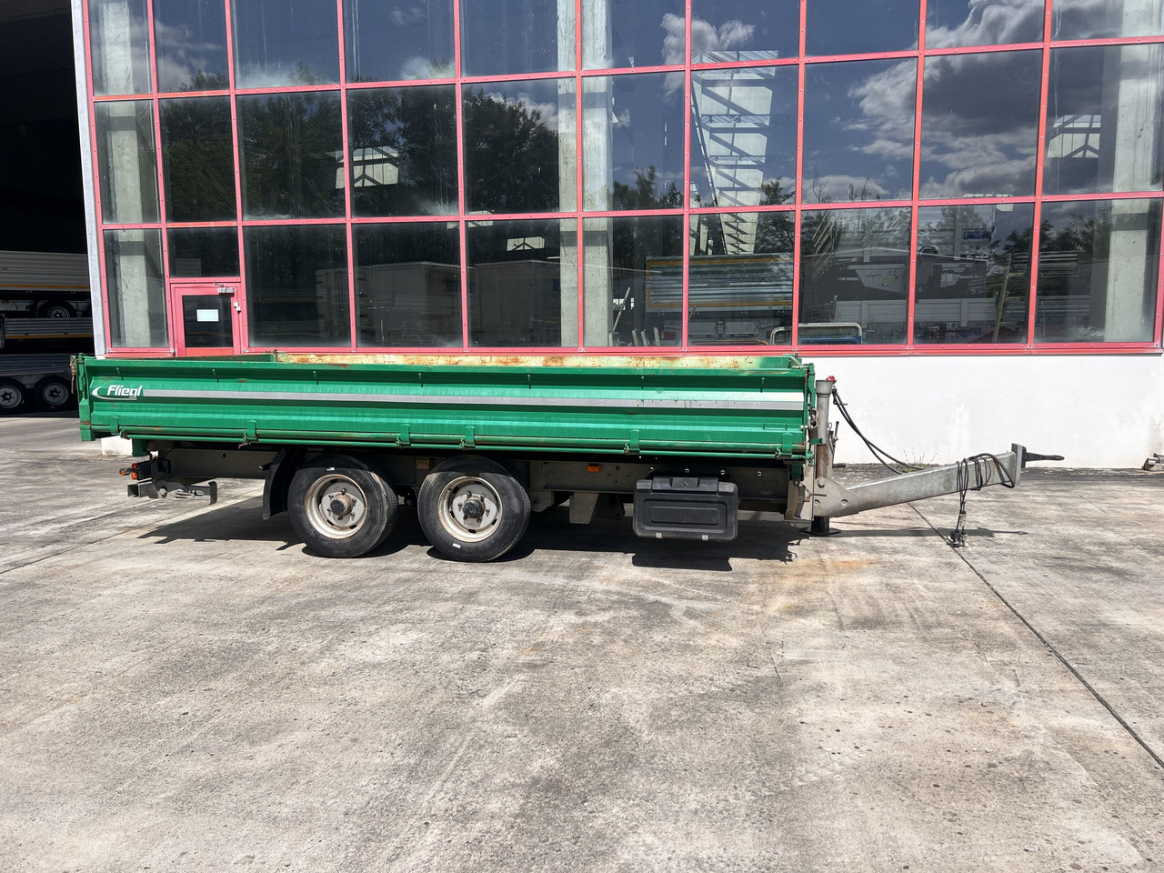 TK Tandemkipper- Tieflader, wenig Benutzt - Remorque benne: photos 1 TK Tandemkipper- Tieflader, wenig Benutzt - Remorque benne: photos 1