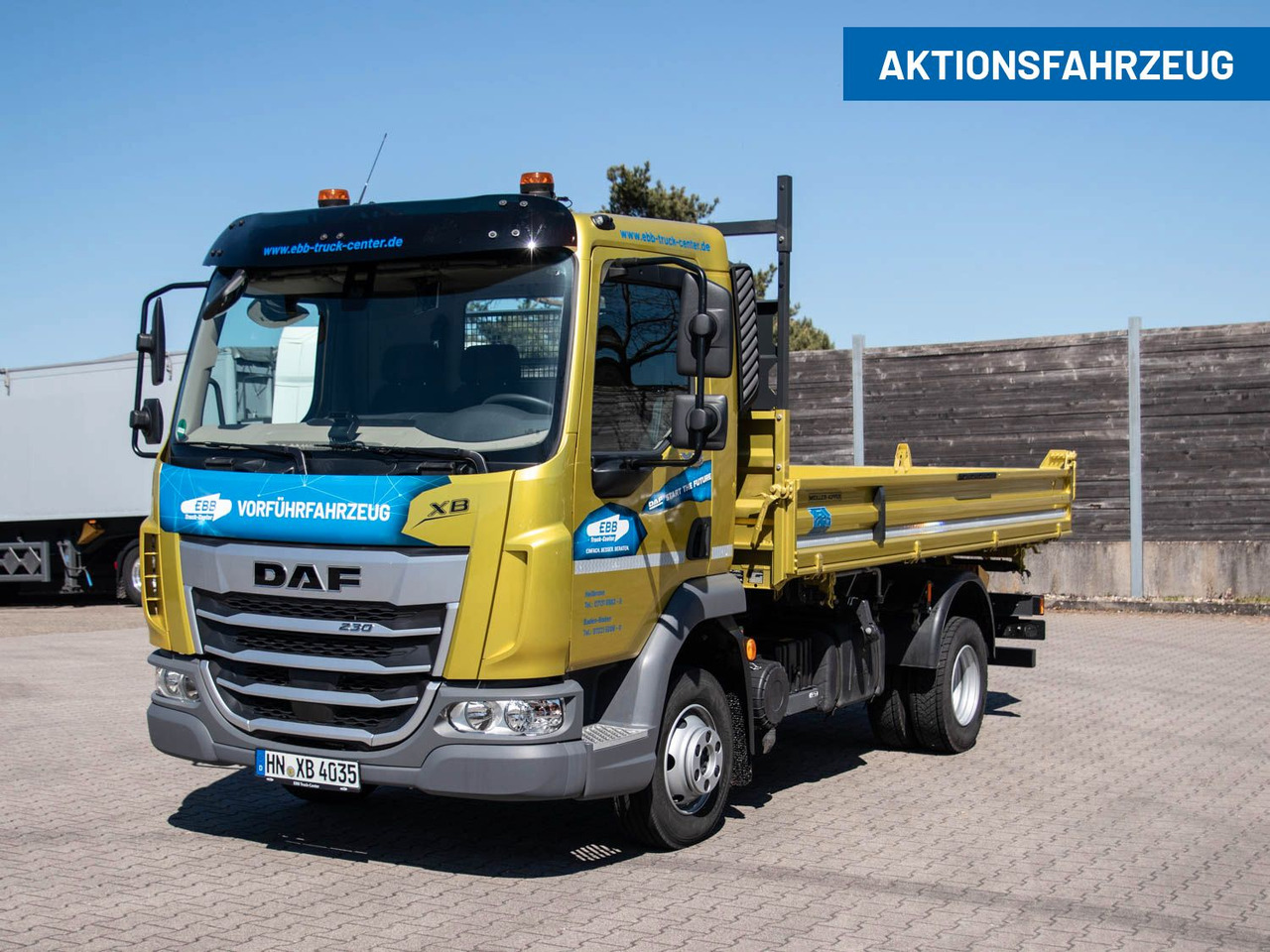 DAF XB 230 7,5t Meiller Kipper DAF XB 230 7,5t Meiller Kipper - Camion benne: photos 1 DAF XB 230 7,5t Meiller Kipper DAF XB 230 7,5t Meiller Kipper - Camion benne: photos 1