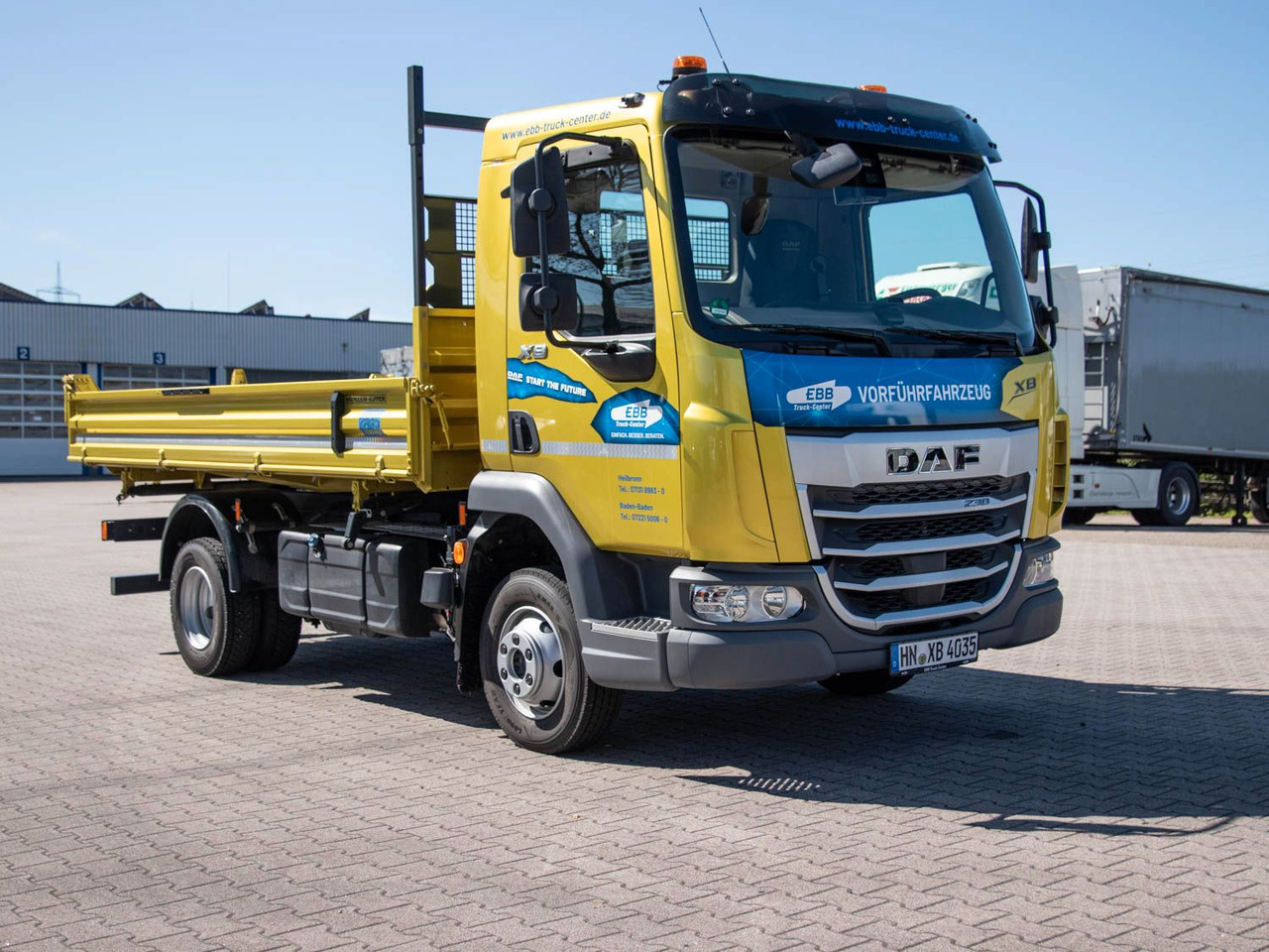 DAF XB 230 7,5t Meiller Kipper DAF XB 230 7,5t Meiller Kipper - Camion benne: photos 3 DAF XB 230 7,5t Meiller Kipper DAF XB 230 7,5t Meiller Kipper - Camion benne: photos 3