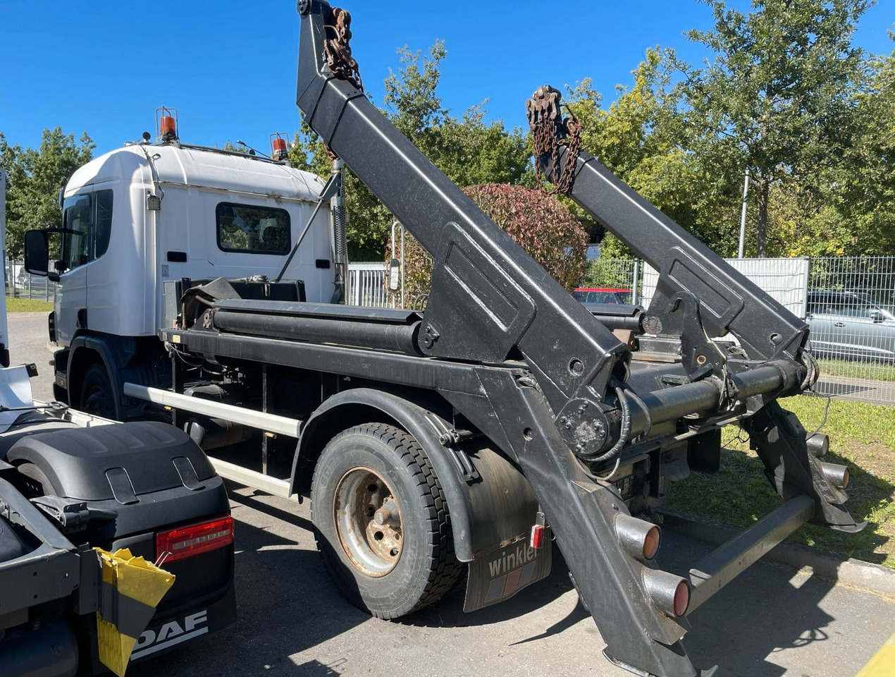 Scania B4X2 ATL, Absetzkipper - Camion benne, Camion grue: photos 4 Scania B4X2 ATL, Absetzkipper - Camion benne, Camion grue: photos 4