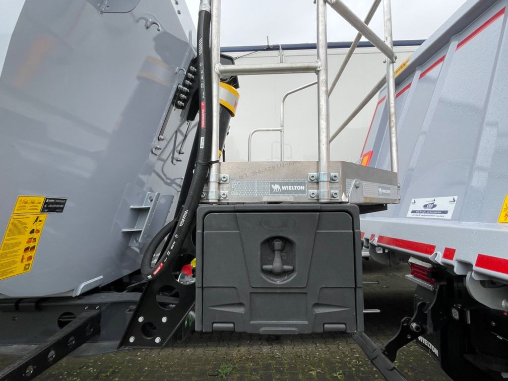 Wielton Strong Master 3-Achs Stahlmulde 26 cbm Wielton Strong Master 3-Achs Stahlmulde 26 cbm - Semi-remorque benne: photos 5 Wielton Strong Master 3-Achs Stahlmulde 26 cbm Wielton Strong Master 3-Achs Stahlmulde 26 cbm - Semi-remorque benne: photos 5