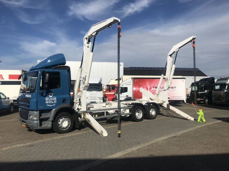 DAF 85.360 SIDELOADER - Camion multibenne, Camion grue: photos 1 DAF 85.360 SIDELOADER - Camion multibenne, Camion grue: photos 1