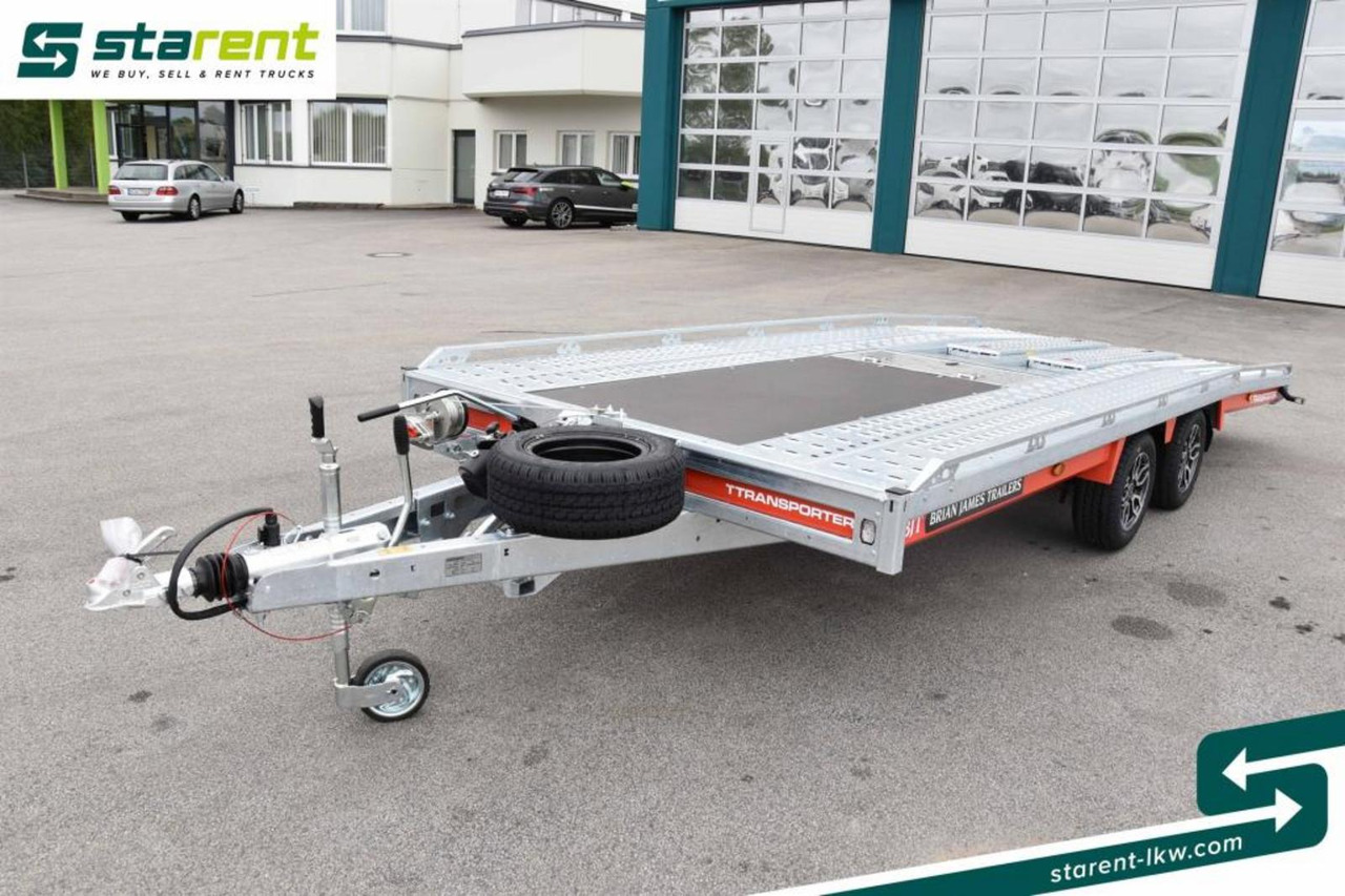 Brian James Trailers T-Transporter Rampen Seilwinde Kippbar Alu - Remorque porte-voitures: photos 1 Brian James Trailers T-Transporter Rampen Seilwinde Kippbar Alu - Remorque porte-voitures: photos 1