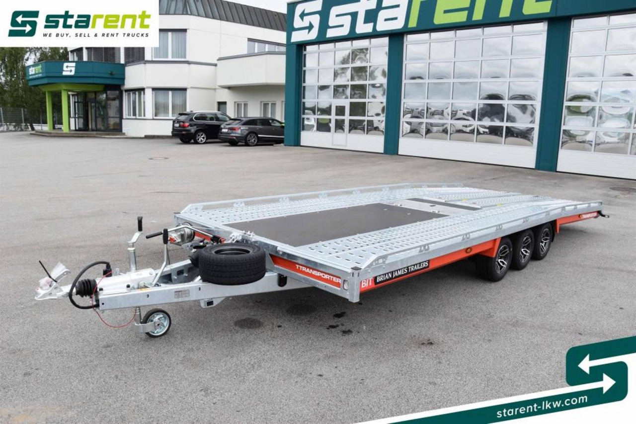 Brian James Trailers T-Transporter Rampen Seilwinde Kippbar Alu - Remorque porte-voitures: photos 1 Brian James Trailers T-Transporter Rampen Seilwinde Kippbar Alu - Remorque porte-voitures: photos 1