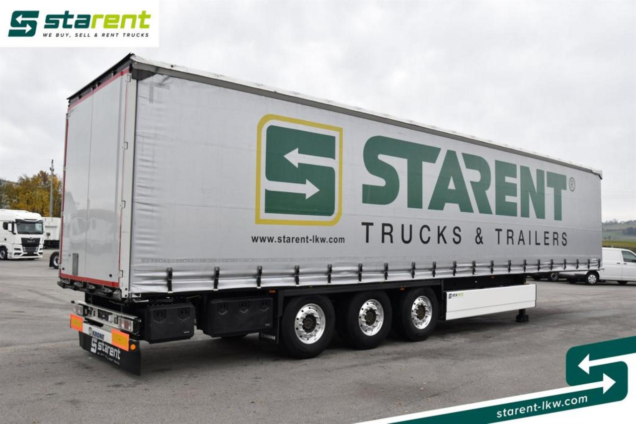 Krone Tautliner Hubdach Liftachse Alcoa Palka - Semi-remorque rideaux coulissants: photos 5 Krone Tautliner Hubdach Liftachse Alcoa Palka - Semi-remorque rideaux coulissants: photos 5