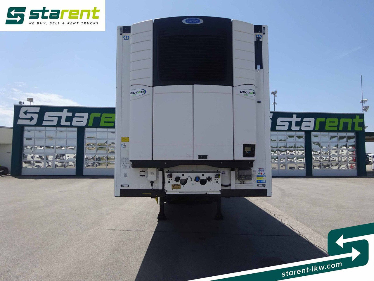 Krone Thermotrailer, Carrier Vector 1950, Doppelstock - Semi-remorque fourgon: photos 2 Krone Thermotrailer, Carrier Vector 1950, Doppelstock - Semi-remorque fourgon: photos 2