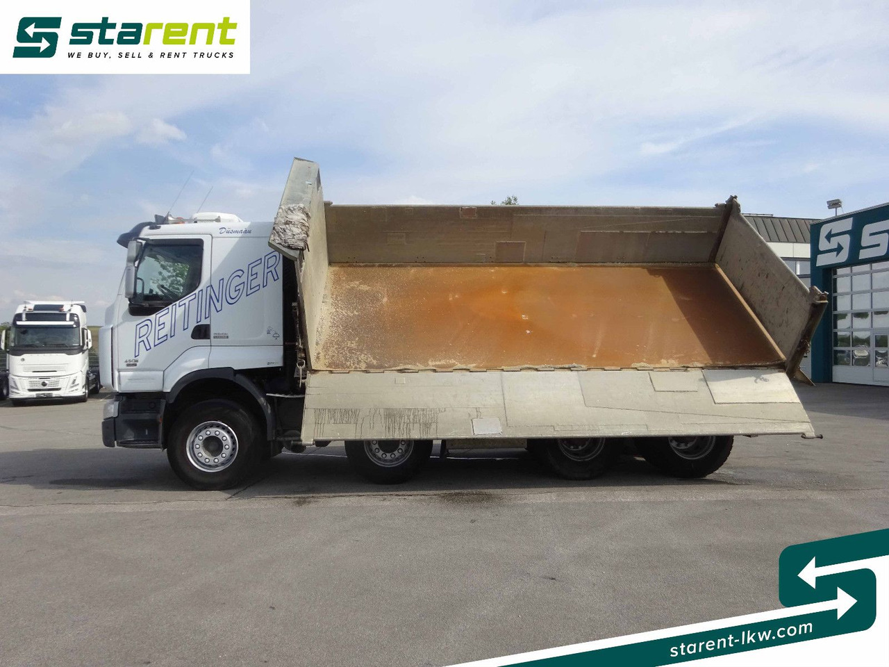 Renault Premium 450 DXi, 8x4, 3 Seitenkipper, Standklima - Camion benne: photos 2 Renault Premium 450 DXi, 8x4, 3 Seitenkipper, Standklima - Camion benne: photos 2